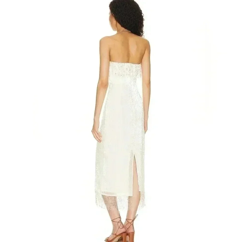 House of Harlow 1060 x REVOLVE Correra Midi Dress in Ivory